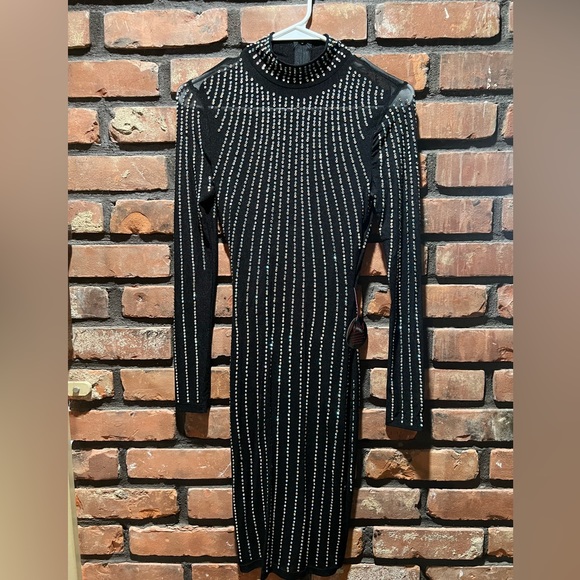 Hot Miami Styles Sheer dress - Picture 1 of 8